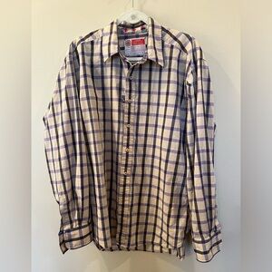 Robert Graham The Freshly Laundered‎ button down shirt men’s XL multi plaid